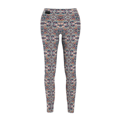 Digital Artisanal Fusion Digital Artisanal Women's Cut & Sew Casual Leggings - 8404 Design-65