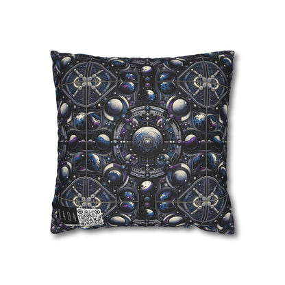 Tech Astronaut Tech-Forward Streetwear Meets Space Exploration Spun Polyester Square Pillowcase - 8404 Design-46