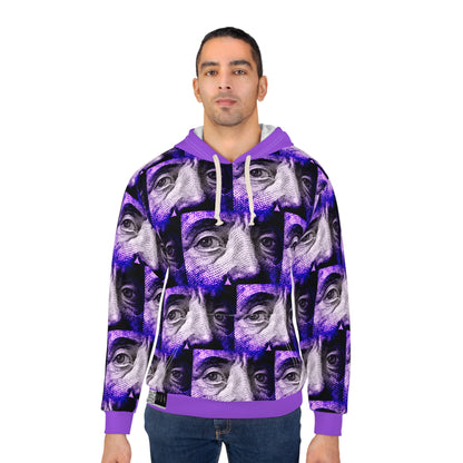 8404 Unisex Adult's "benny" Fashion Pullover Hoodie in Violet
