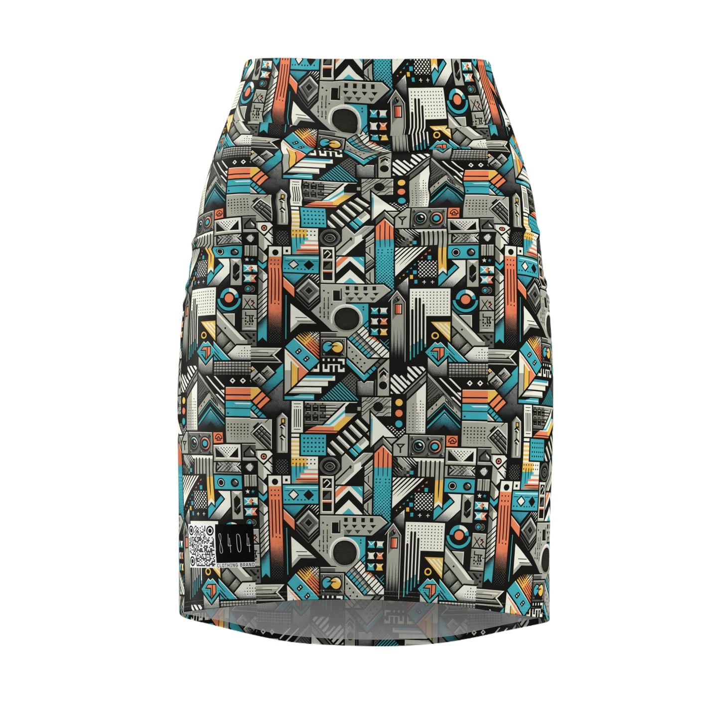 Digital Street Art Urban Street Style Women's Pencil Skirt - 8404 Design-81