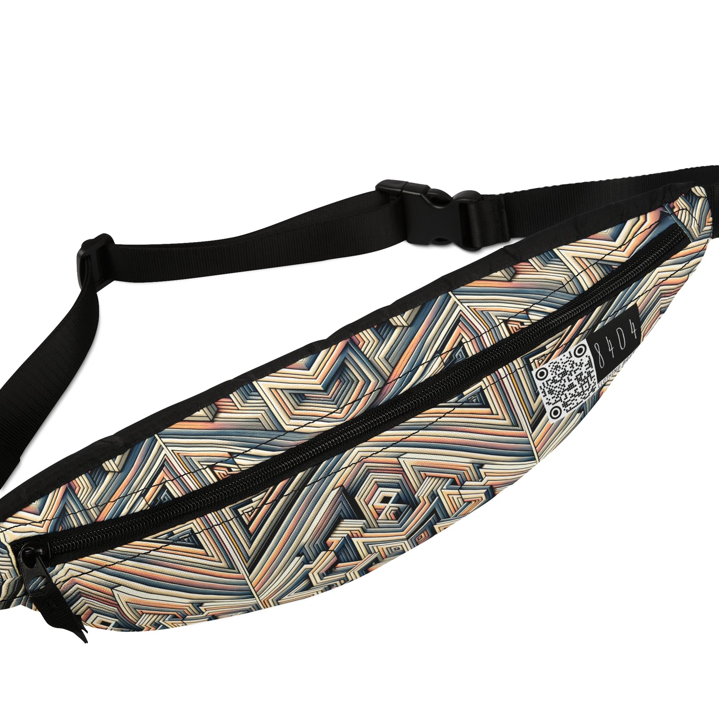 Tech Illusion Graphics Futuristic Artistry Fanny Pack - 8404 Design-52