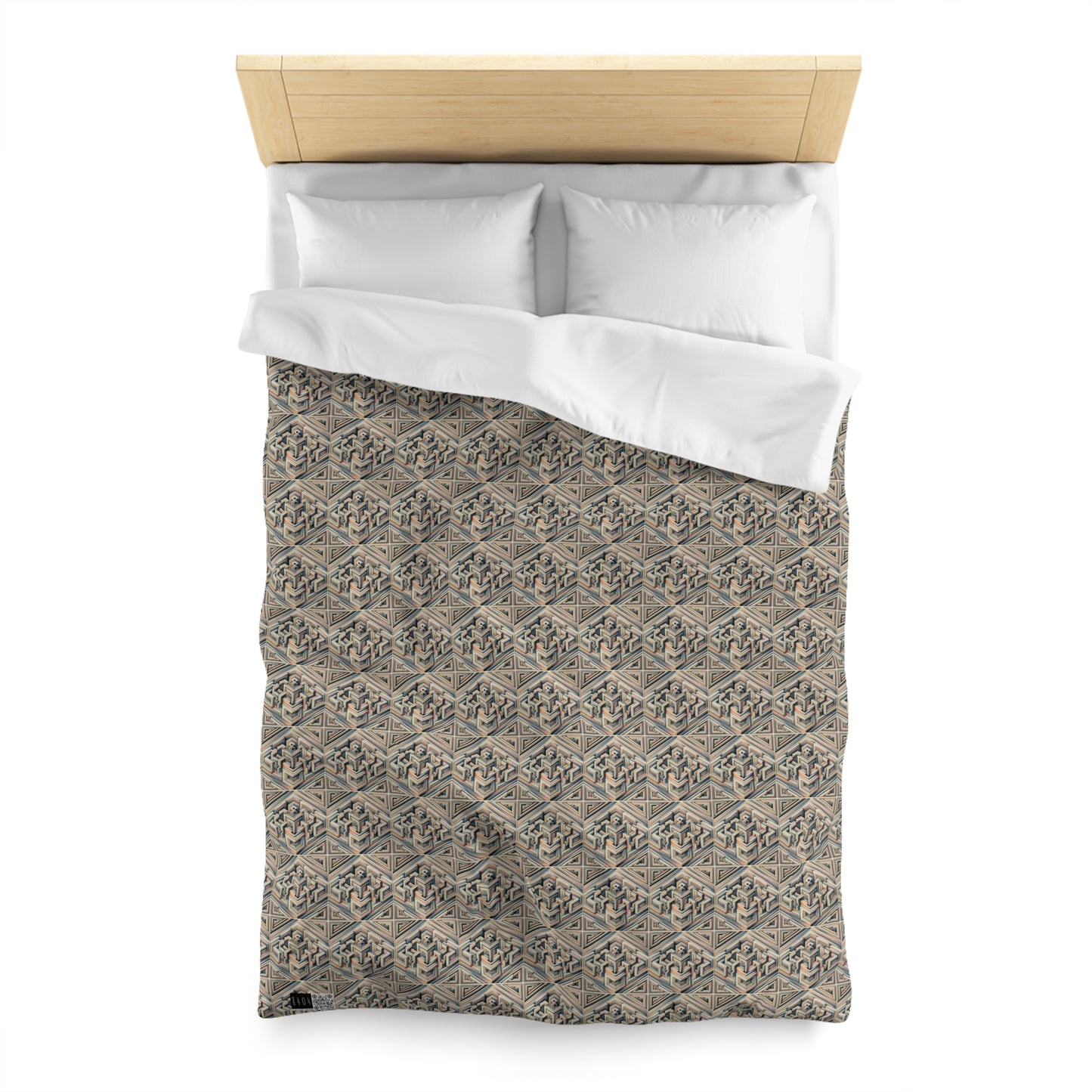 Tech Illusion Graphics Futuristic Artistry Microfiber Duvet Cover - 8404 Design-52
