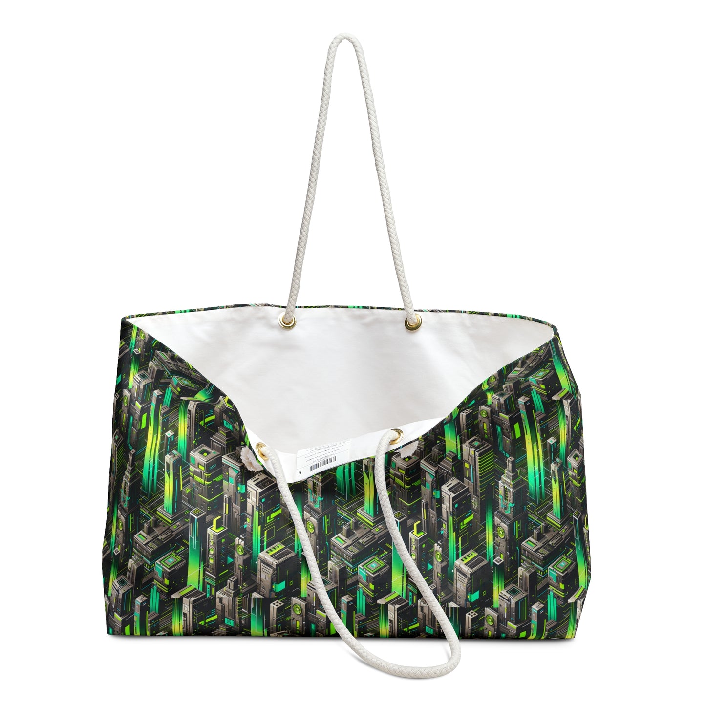 Digital Rebellion Tech-Forward Streetwear Weekender Bag - 8404 Design-63