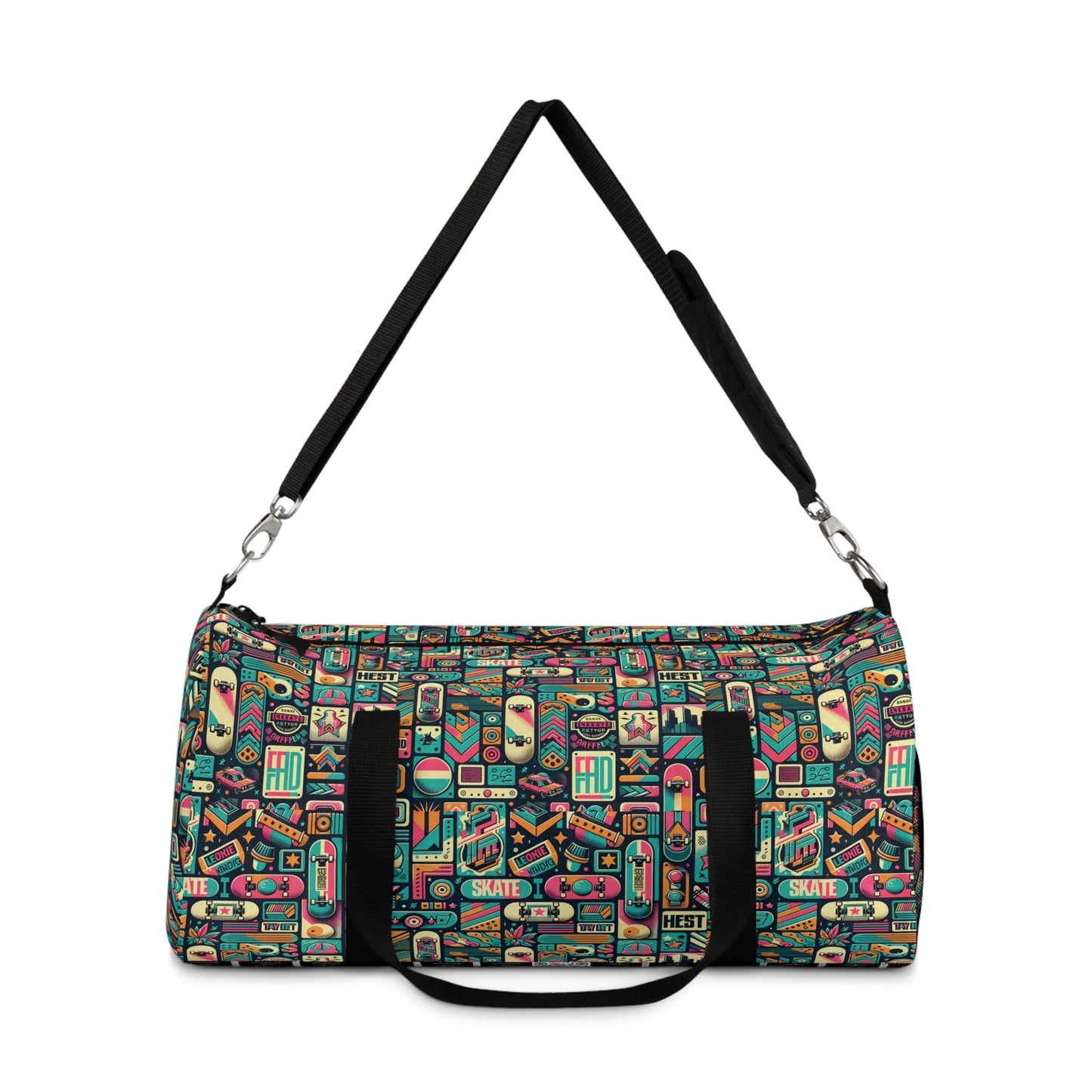 Skate Culture Revival Urban Retro Cool Duffel Bag - 8404 Design-61