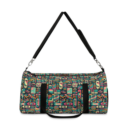 Skate Culture Revival Urban Retro Cool Duffel Bag - 8404 Design-61