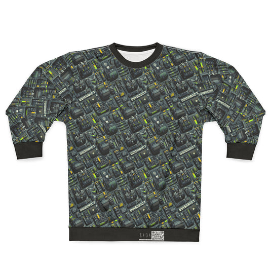 Tech Utility Streetwear Futuristic Tech-Forward Sweatshirt - 8404 Design-47