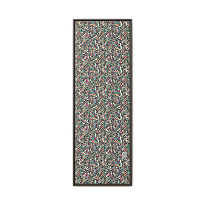 Digital Street Art Urban Street Style Matte Canvas, Framed (multi-color) - 8404 Design-74 B