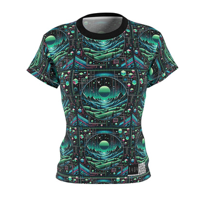 Digital Adventure Graphics Digital Explorer Women's Cut & Sew Tee - 8404 Design-59