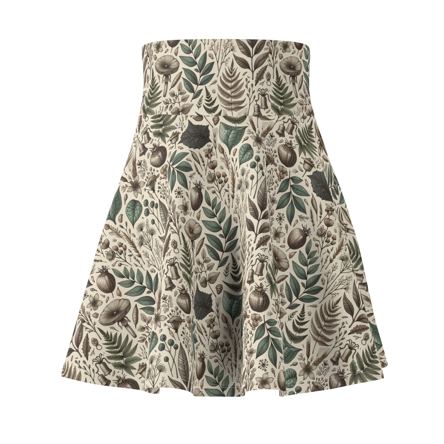 Sustainable Streetwear Modern Eco-Conscious Women's Skater Skirt - 8404 Design-57