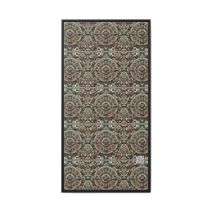 Urban Renaissance Historical Fusion With Street Edge Matte Canvas, Framed (multi-Color) - 8404 Design-57 A