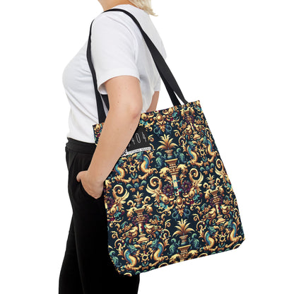Digital Renaissance Modern Baroque Fusion Tote Bag - 8404 Design-57