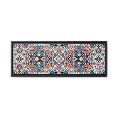 Matte Canvas, Framed (multi-Color) - 8404 Design-01