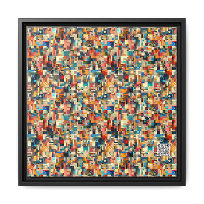 Digital Artistic Expression Artistic Streetwear Matte Canvas, Framed (multi-Color) - 8404 Design-46 B