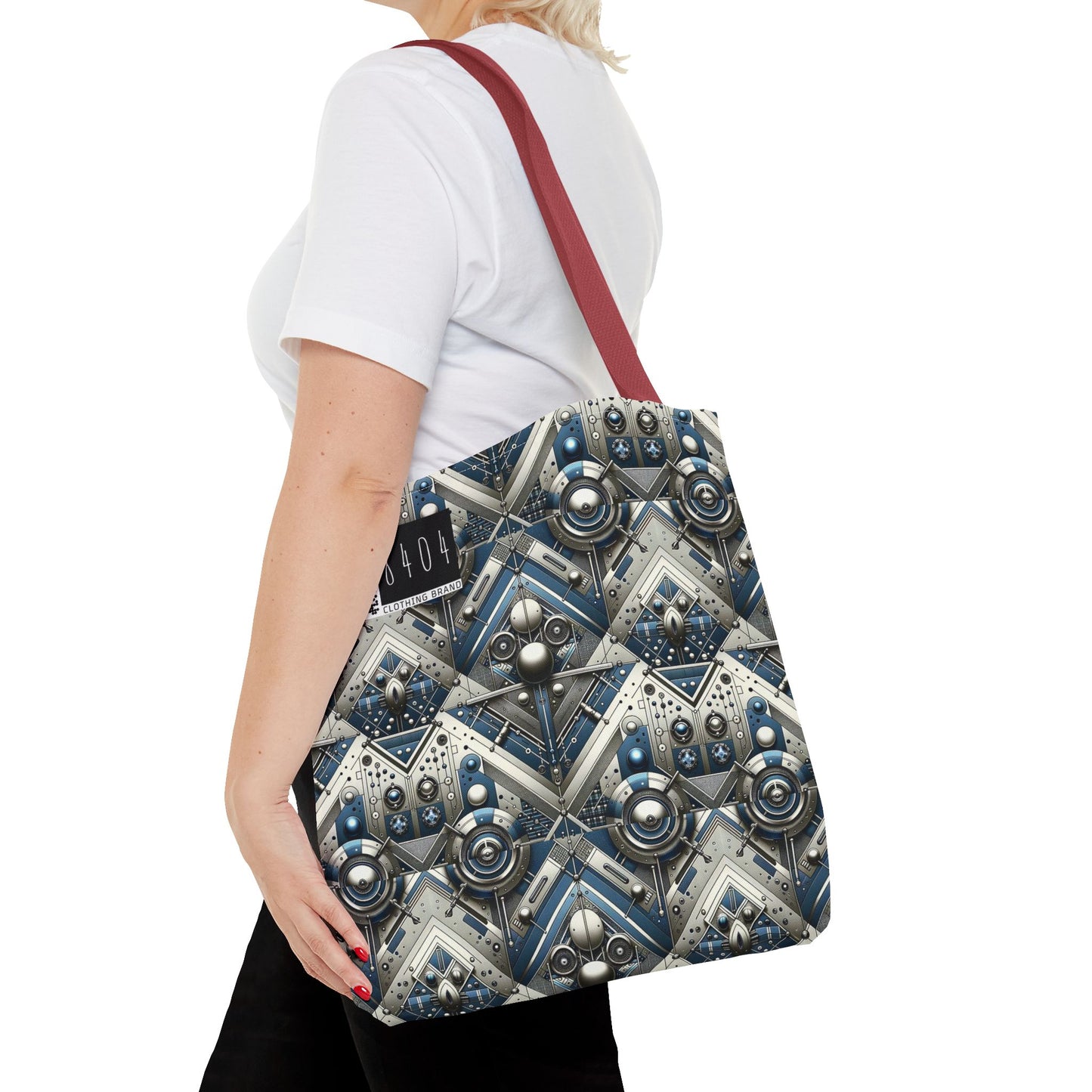 Tech Utility Fusion Tech-Forward Utility With a Futuristic Edge Tote Bag - 8404 Design-63