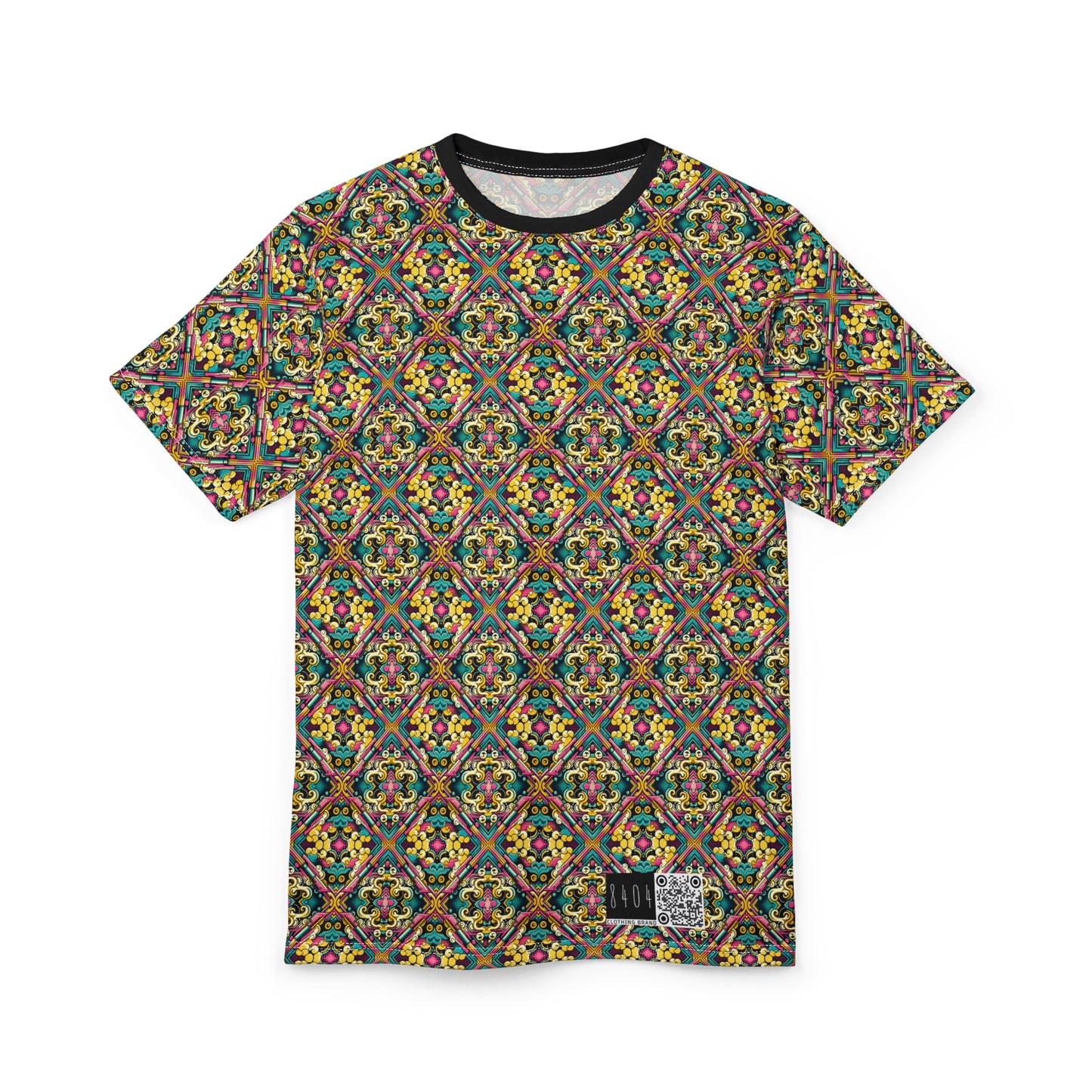 Neon Pop Art Revival Pop Culture Retro Unisex Cut & Sew Tee - 8404 Design-59