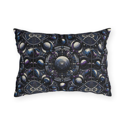 Tech Astronaut Tech-Forward Streetwear Meets Space Exploration Outdoor Pillow - 8404 Design-46