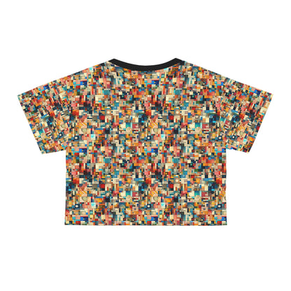 Digital Artistic Expression Artistic Streetwear Crop Tee - 8404 Design-46