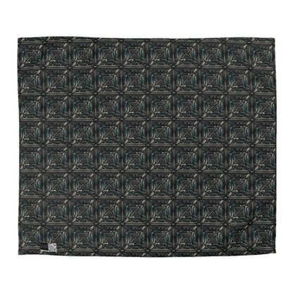 Tech Noir Futuristic Tech Aesthetic with a Dark Twist Microfiber Duvet Cover - 8404 Design-59