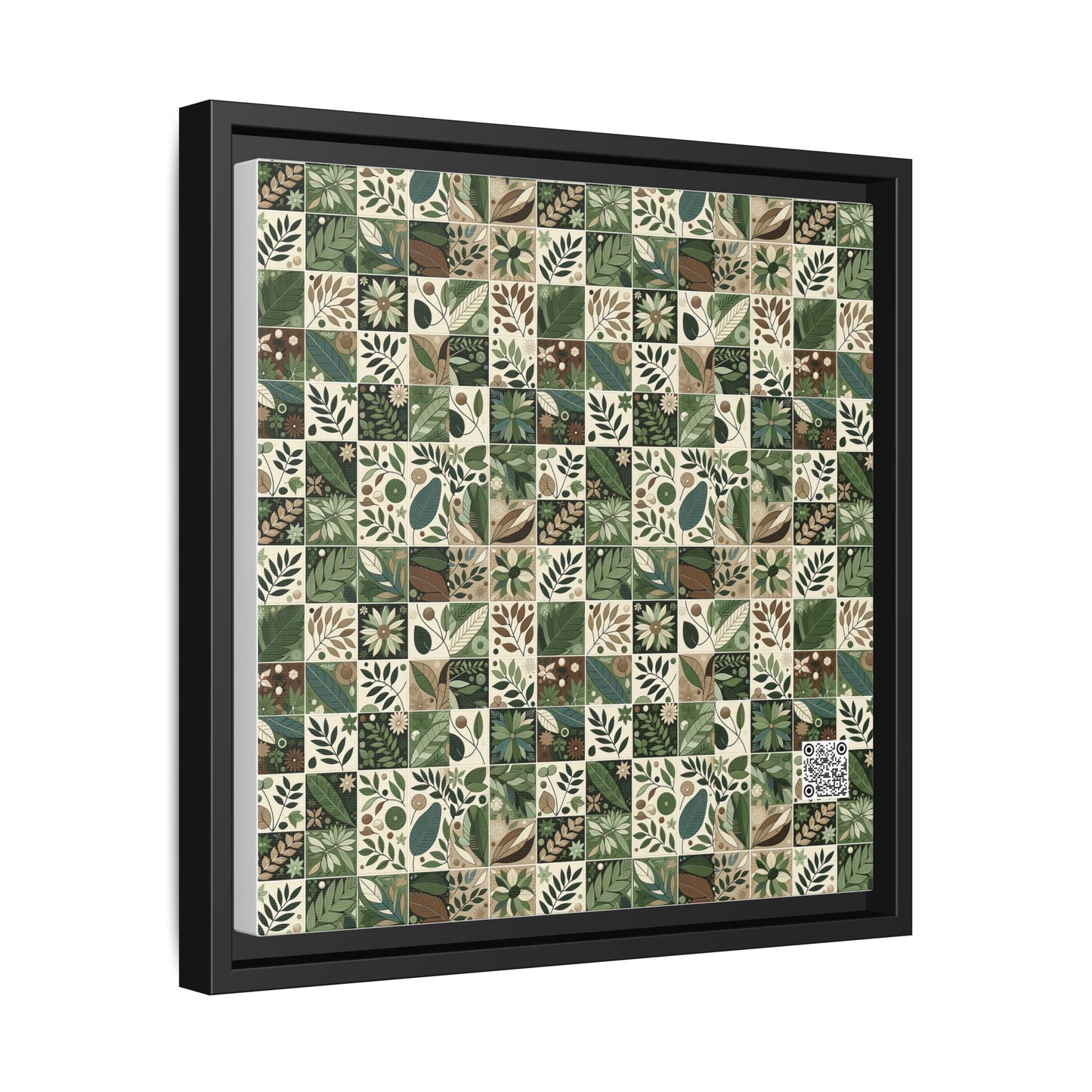 Streetwear Sustainability Environmentally Conscious Streetwear with a Natural Aesthetic Matte Canvas, Framed (multi-color) - 8404 Design-57 A