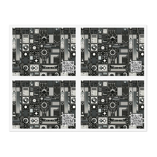 Digital Minimalism Minimalist Tech Sticker Sheets - 8404 Design-62