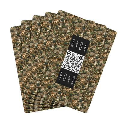 Streetwear Safari Urban Jungle Explorer Poker Playing Cards - 8404 Design-58 S