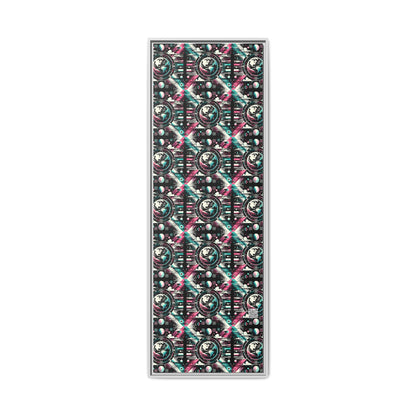 Digital Artistry Digital-native Streetwear Matte Canvas, Framed (multi-color) - 8404 Design-62 B