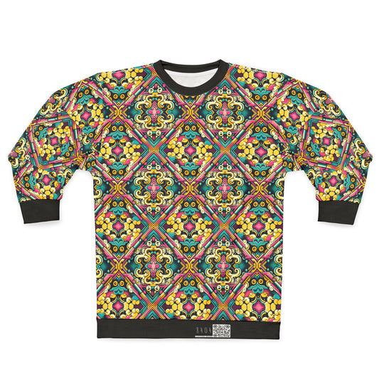 Neon Pop Art Revival Pop Culture Retro Sweatshirt - 8404 Design-59