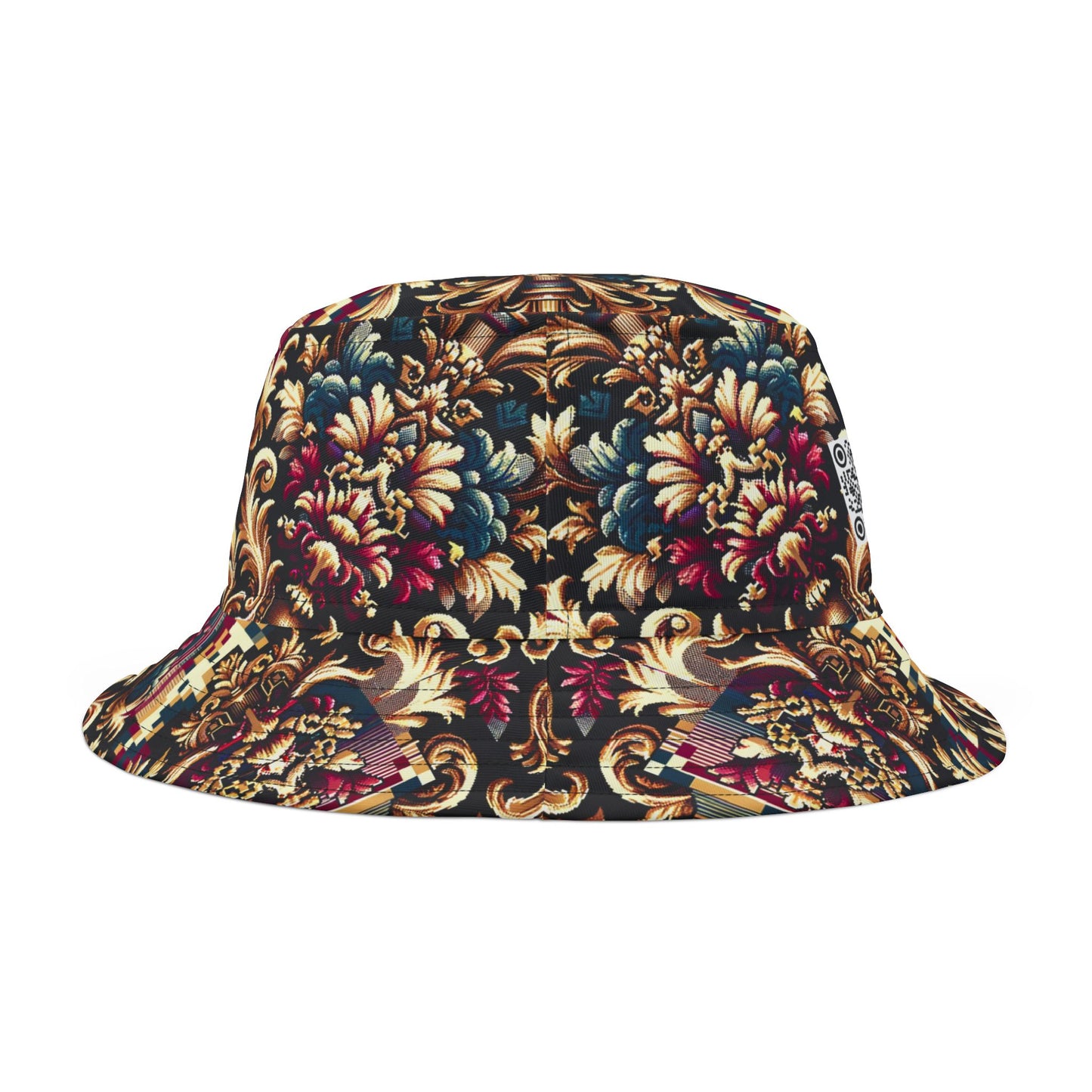 Digital Renaissance Modern Baroque Fusion Bucket Hat - 8404 Design-53