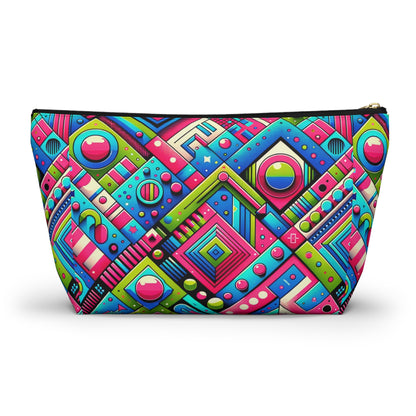 Neon Street Pop Vibrant and Eye-catching Accessory Pouch W T-bottom - 8404 Design-63