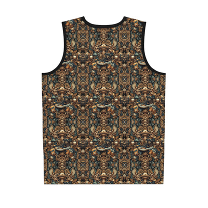 Digital Renaissance Luxurious Streetwear Inspired By Classical Art With a Modern Twist Basketball Jersey - 8404 Design-50