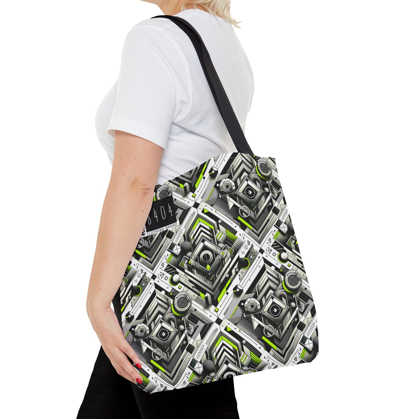 Elevated Sporty Tech Tech-Forward Streetwear Tote Bag - 8404 Design-70