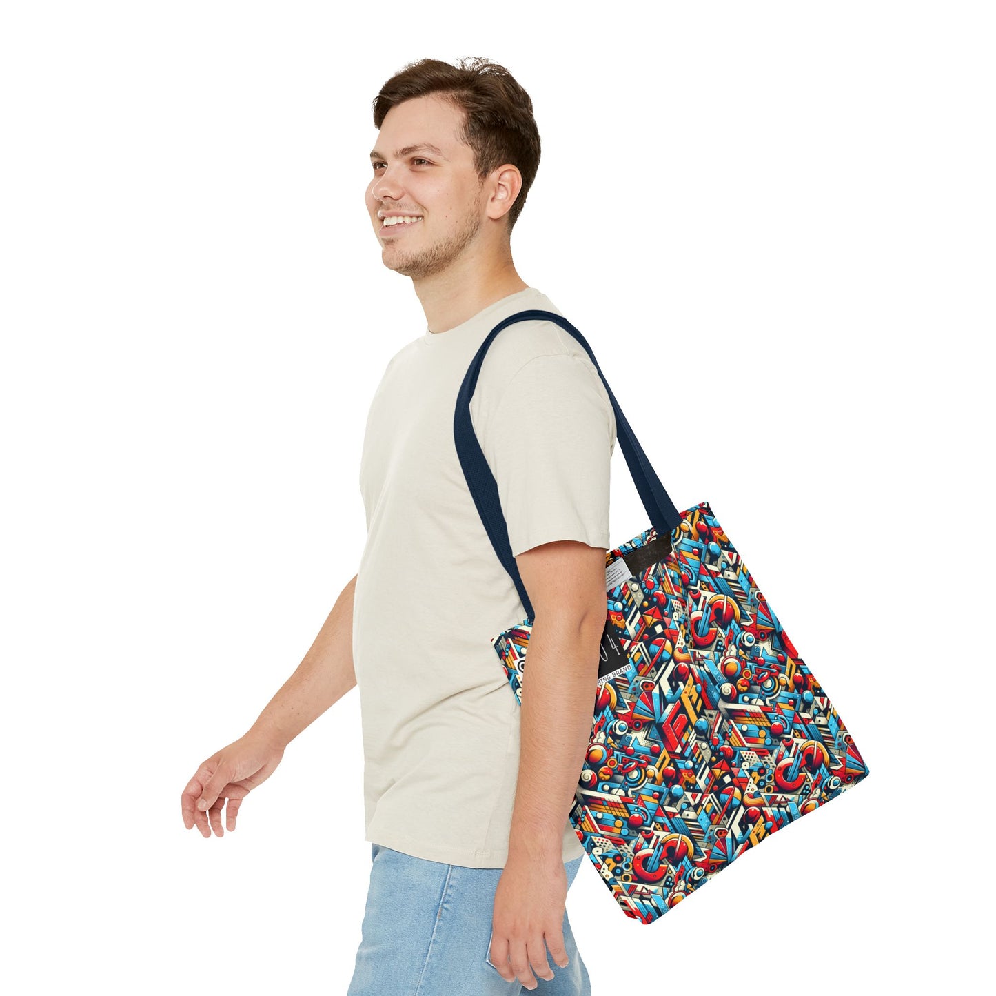 Neo-Traditional Street Art Modern Street Art Fusion Tote Bag - 8404 Design-67