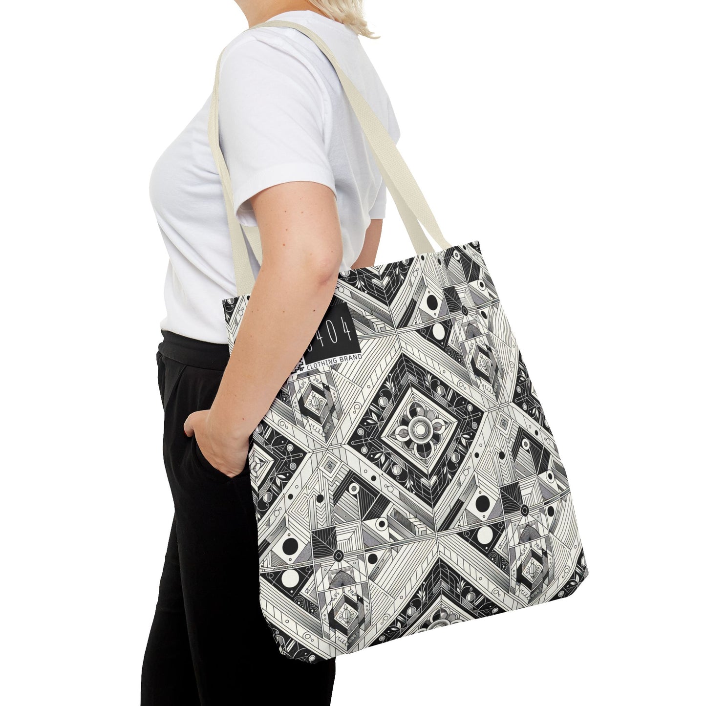 Tech Minimalism Minimalist Tech Tote Bag - 8404 Design-54