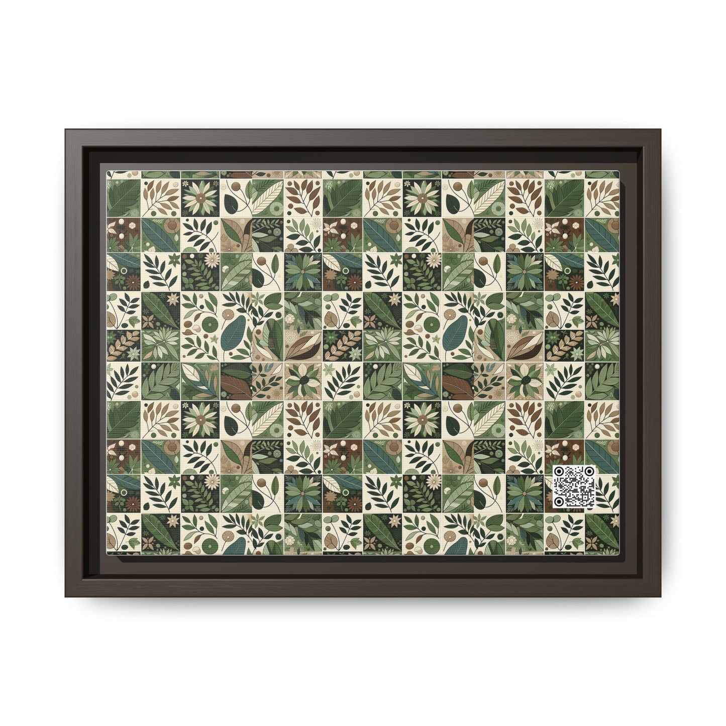 Streetwear Sustainability Environmentally Conscious Streetwear with a Natural Aesthetic Matte Canvas, Framed (multi-color) - 8404 Design-57 A