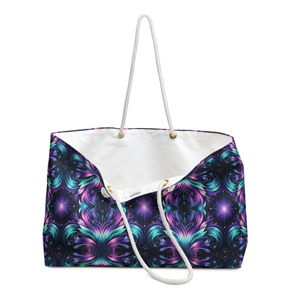 Iridescent Dream Futuristic Tech Weekender Bag - 8404 Design-60