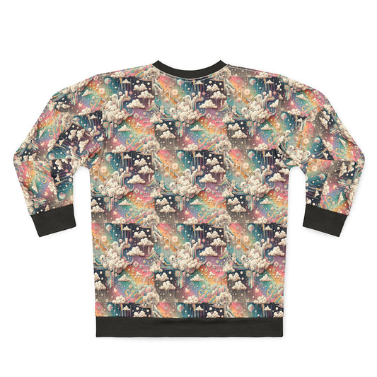 Digital Dreamland Whimsical and Nostalgic Streetwear With a Digital Twist Sweatshirt - 8404 Design-52