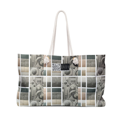 Tech Utility Chic Tech-Forward Minimalist Weekender Bag - 8404 Design-59