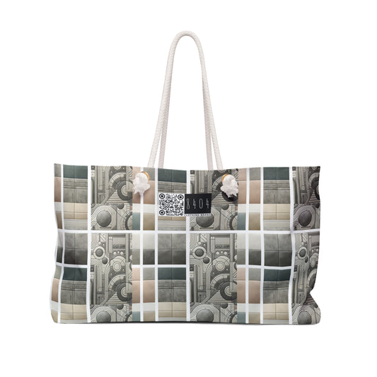 Tech Utility Chic Tech-Forward Minimalist Weekender Bag - 8404 Design-59