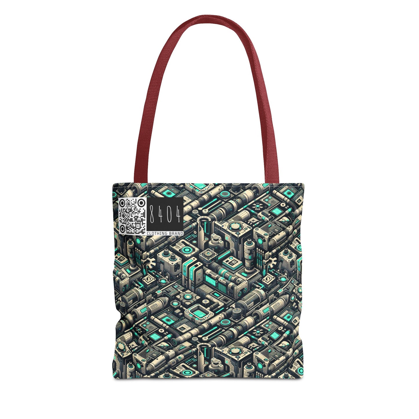 Tech Utility Fusion Modern Tech Streetwear Tote Bag - 8404 Design-49