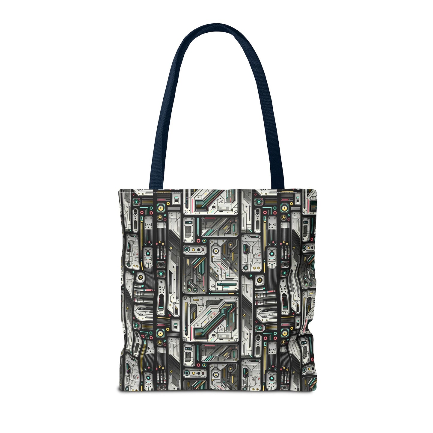 Tech Utility Gear Tech-Forward Minimalism Tote Bag - 8404 Design-45