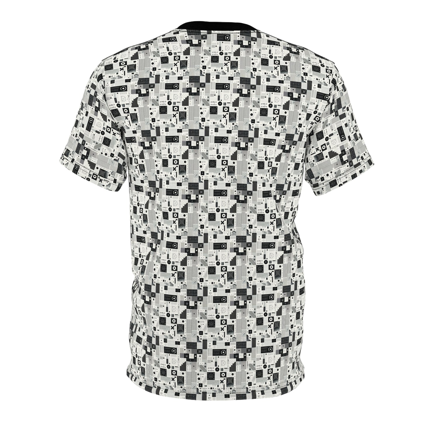 Digital Minimalism Minimalist Tech Unisex Cut & Sew Tee - 8404 Design-50