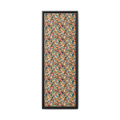 Digital Artistic Expression Artistic Streetwear Matte Canvas, Framed (multi-Color) - 8404 Design-46 B