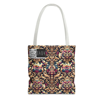 Digital Renaissance Modern Baroque Fusion Tote Bag - 8404 Design-53