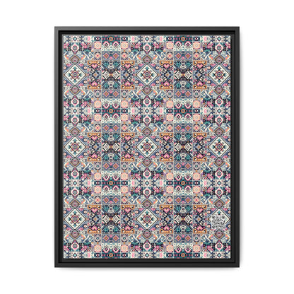 Matte Canvas, Framed (multi-Color) - 8404 Design-01