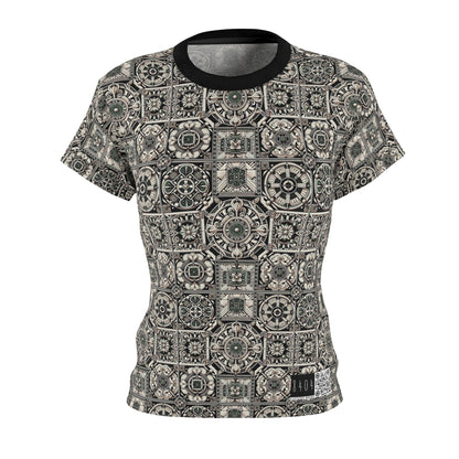 Cyber Garden Party Tech Garden Extravaganza Women's Cut & Sew Tee - 8404 Design-45