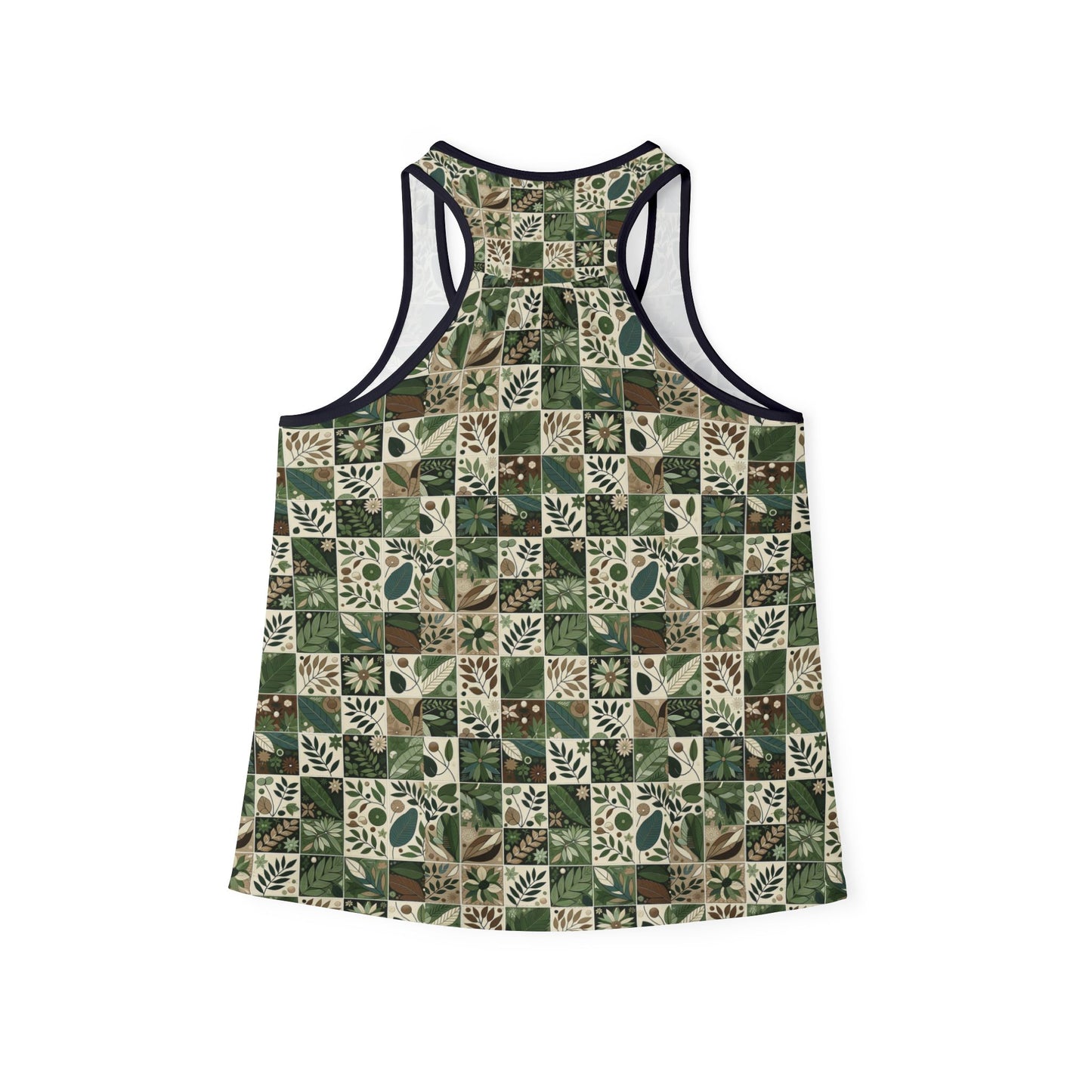 Streetwear Sustainability Environmentally Conscious Streetwear with a Natural Aesthetic Women's Tank Top - 8404 Design-57