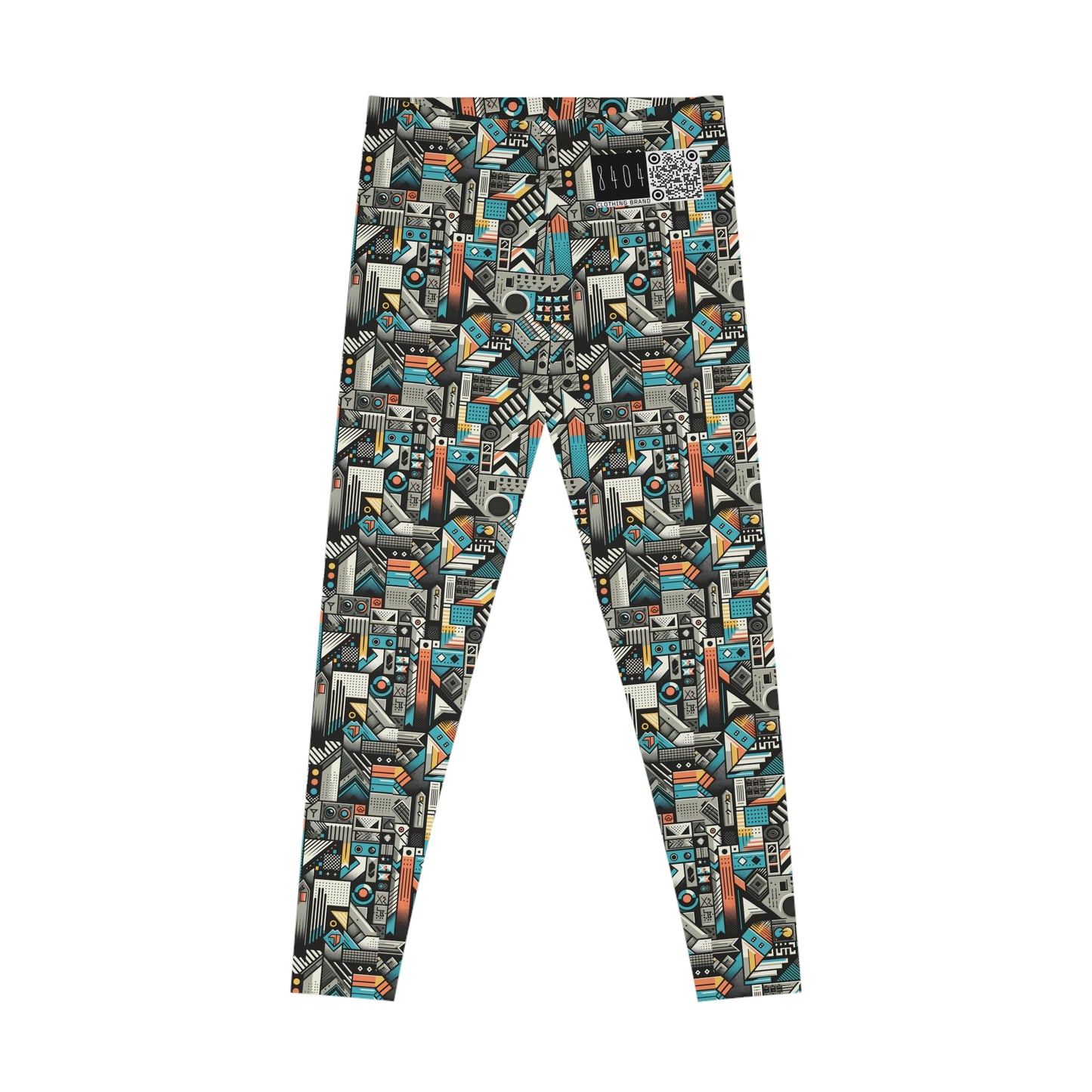 Digital Street Art Urban Street Style Stretch Leggings - 8404 Design-81