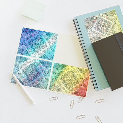 Cultural Fusion Tech Blend of Cultural Heritage With Tech-Inspired Elements Sticker Sheets - 8404 Design-64