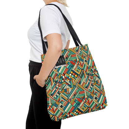 Abstract Graphic Art Modern Artistic Expression Tote Bag - 8404 Design-67