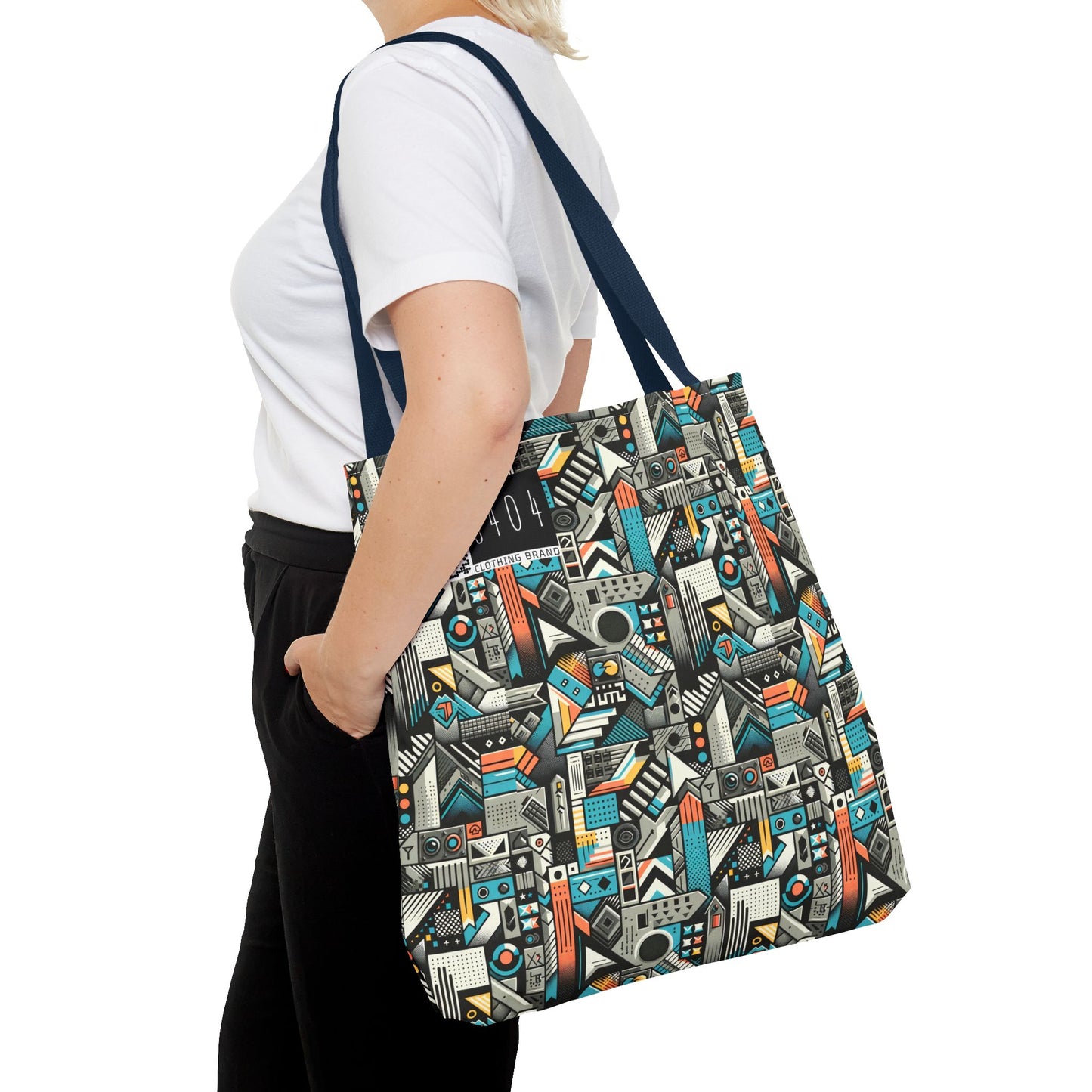Digital Street Art Urban Street Style Tote Bag - 8404 Design-81